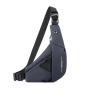 Fashionable and minimalist chest bag for men's waterproof diagonal chest bag