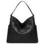 Solid Color Luxury Ladies' Handbag Long Strap High Quality Leather Polyester Lining Elegant Stylish Tassel Decoration Zip