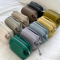 2024 New Simple Mobile Phone Bag PU Matte Women's Shoulder Bags Fashion Luxury Messenger Shoulder Bags for Lady