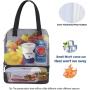 Gelory Lunch Bag For Women Men Kids Double Zippers Wide Open Bag Leakproof Thermal And Cooler Reusable Lunch Box