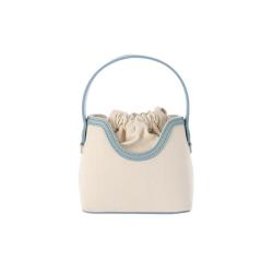 Ladies Luxury Wholesale PU Leather Cross Body Bag Factory Sell String Bag Custom Logo Women's Handbag Bucket Bag