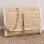 New Bag 2022 Korean Fashion Woven Single Shoulder Messenger Small Square Bag Woman Discount