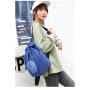 HR152 Trendy Casual Drawstring Basketball Storage Training Backpack Oxford Fitness Students Football Bag Mesh Pocket Shoe Bag