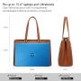 2022 LOVEVOOK 15.6 Inch Waterproof Leather Computer Bags ladies Business Office Work Bag Briefcase women Laptop Tote Bags