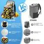 Leakproof Insulated Large Capacity 30-Can Thermal Bag Soft Cooler for Beverage Lunch Travel - Unisex Cooler Backpack