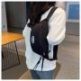 Simple Men's Chest Bag Custom Canvas Lightweight One Shoulder Women Sports Casual Crossbody Bag