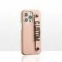 Luxury Pebble Leather Hand Mobile Phone Case Cover With Handle Finger Strap For Iphone Xs 12 13 14 15 Mini Pro Max 11 Plus