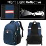custom daily school extra large book back bag oxford waterproof multi compartment lap top student backpack with usb
