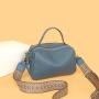 New large capacity first layer cowhide crossbody bag ladies fashion purse pu leather bags handbag for woman