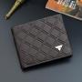 2022 high quality wholesale fashion men's leather card holder wallet