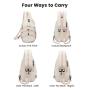 LOVEVOOK Custom Logo Fashion Anti Theft Convertible Waterproof Travel Messenger Shoulder Crossbody Chest Bag For Women sling bag