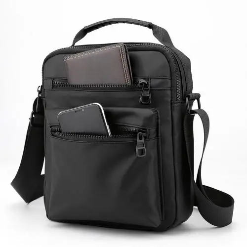 WTB063 Fashionable Shoulder Bag Outdoor Multi Pockets for Men and Women Simple Travel Chest Bag Lifestyle Sling Bag