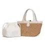 Summer Straw Handmade Beach Tote Bag For Women Girls Bohemian Hawaii Vocation Woven Tote Handbags Accept Custom Logo