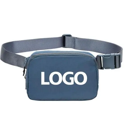 BSCI Factory Nylon Hip Bum Bag Men`s Belt Pocket Ladies Belly Money Pouch Fashion Purse Waist Bag Women Fanny Pack