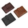 Minimalistic Wallet Male Slim Men Wallet with Coin Pocket Hasp Bifold ID Bank Credit Card Holders Business Zipper Coin Purse Man