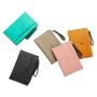 Ultra-Thin Mini Pu Coin Purse Id Card Driver'S License Leather Case Multi-Functional Storage Bag Card Holder