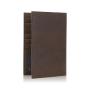 Custom Genuine Leather Slim Card Case Personalised Wallet Rfid Blocking Bank Visa Card Holder PU Leather Credit Card Case