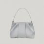 2024 Custom Small Pu Leather Ladies Cross body Pleat Wrinkle Nylon Casual Shoulder Bag Women Bucket Mini Handbag