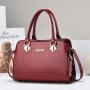New wholesale luxury leather fashion quilted leather designer shoulder bags women's large capacity handbags 2024
