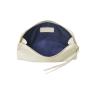 Women Toiletry Bag Pu Leather shell shape Custom logo leather travel toiletry bag