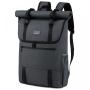 LOVEVOOK Large Capacity Waterproof Laptop Rucksack Daypack Oxford School Work Travel Laptop Backpack Rolltop Backpack Unisex