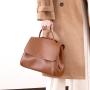 Customize big handbag genuine leather shoulder bags for women's handbags ladies luxury shoulder leather bag with high quality