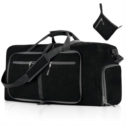 LX064 Lightweight Sports Bag for Women Men Duffle Bag with Shoes Compartment and Adjustable Strap Foldable Travel Duffel Bags