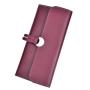 ZR381 New Women's Long Wallet PU Korean Edition Triple Fold Buckle Multi Card Soft Leather Clip Card Bag Spot Wholesale
