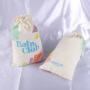 Custom Digital Color Printing Cotton Linen Dust Bag For Packaging Shoes Drawstring Gift Promotion Shoes Pouch