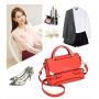 ZR711 Woman Bag Handbag PU Fashion Female Cover Portable Big Shoulder Crossbody Bag Lady Girl Versatile Tote Bag Shopping Party