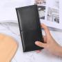 HR146 Woman Pu Leather Lovely Wallet Clip Fashion Versatile Handheld Zipper Billfold Flower Embroidery Pocketbook Card Positions
