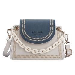 New Fashion Designer Woman Handbag Custom Lady Pu Leather Chain Bag Envelope Cover Small Square Cross Boy Bag