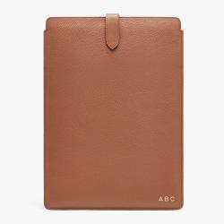 personalized leather laptop case laptop portfolio organizer case leather laptop folio case