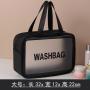 New Arrival Large Capacity Fashion Travel Toiletry Bag Waterproof TPU Clear Zipper Cosmetic Bag Set