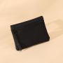 Factory wholesale 2024 new ladies oxford cloth solid color mini zipper coin purse crossbody key bag wallets