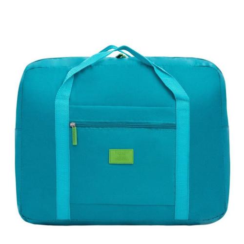 HR142 Travel Waterproof Foldable Storage Bag Oxford Clothes Toiletry Sorting Bag Folding Shopping Grocery Durable Luggage Bag