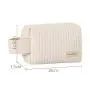 ZX072 Travel Zip Pouch Cosmetic Makeup Bag Travel Cosmetic Bag Organizer Cream Cake Pu Travel Makeup Bag Women Organizer