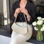 2024 New Arrivals Versatile PU Leather Half Moon Bag Trend Product Girl's Underarm Handbag Fashion Hand Shoulder Bag for Ladies