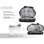 premium insulated 6 bottle wine cooler tote bag Travel Wine Bottle Display Carrying Box