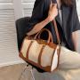 Large Capacity Boston Canvas Bag Ladies Women Fashion Handbags Wholesale Handbag Factory Designer Shoulder Bags