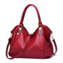 2024 Fashionable Soft Leather Large Capacity One Shoulder Crossbody Bag