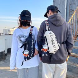 KBW378 Men Bag Fashion Boys Backpack Niche Sports Casual Women Bag High Quality Shoulder Crossbody Chest Bag