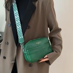 ZR702 Women's Genuine leather Bags New Fashion Girl Small Square Bag Ladies Zipper Shoulder Crossbody Phone Bag Female Party