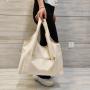 High Quality Cotton Notebook Travel Shopping Bag Organic Canvas Tote Bag For Girl