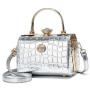 2021 New wholesale luxury women bags leather brand zipper women fashion quilted leather shinny Diamonds handbag for women