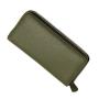 Comfortable genuine leather long wallet with rfid card holder protection classic pebble leather women purse