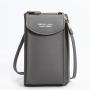 Wholesale New Large Capacity Multi-Functional Simple Shoulder Bag Women Solid Color Fashionable Single Strap Mobile Phone Sling