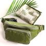 Custom Portable Travel Outdoor Baby Diaper Pad Fanny Pack Women Multifunctional Mommy Waist Bag