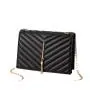 Hot Sale Ladies PU Leather Handbags Fashion V Pattern Plaid Women Messenger Bag Small Square Shoulder Crossbody Bag for Women