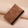 Wholesale RFID Travel Leather Wallet For Men Credit Card Cover Boarding Passes Notes Travel Document Organizer Passport Holder